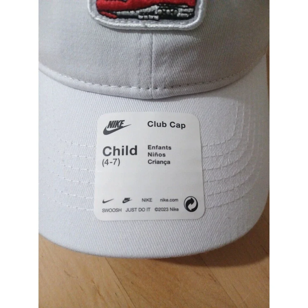 Kids' Nike Club Unstructured Air Max 1 Velkro Strapback Hat
